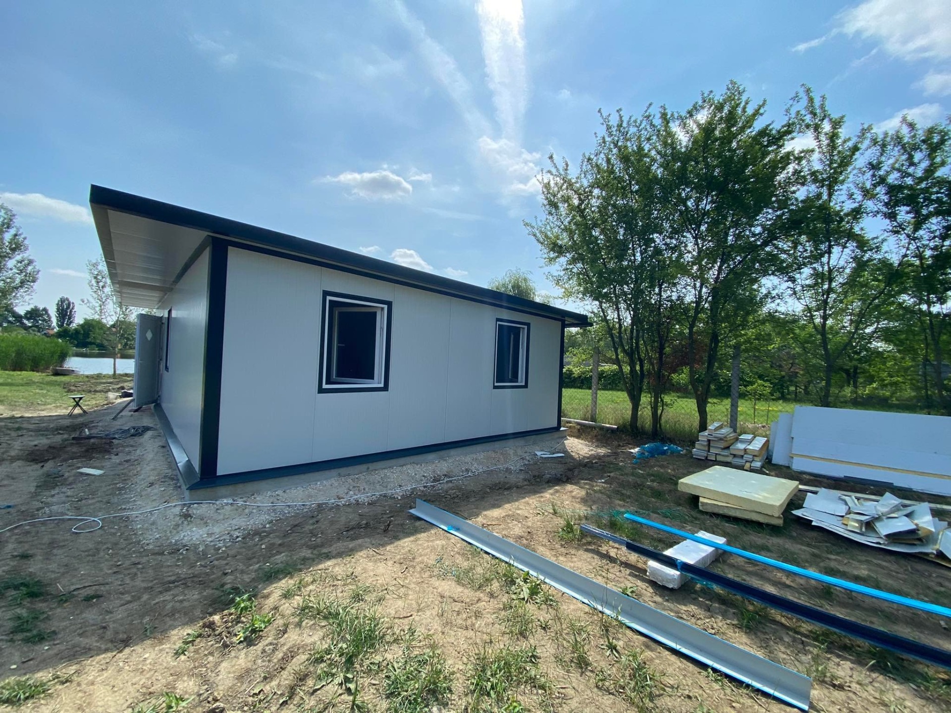 Szendvicspanel Nyaraló 7,5x6m