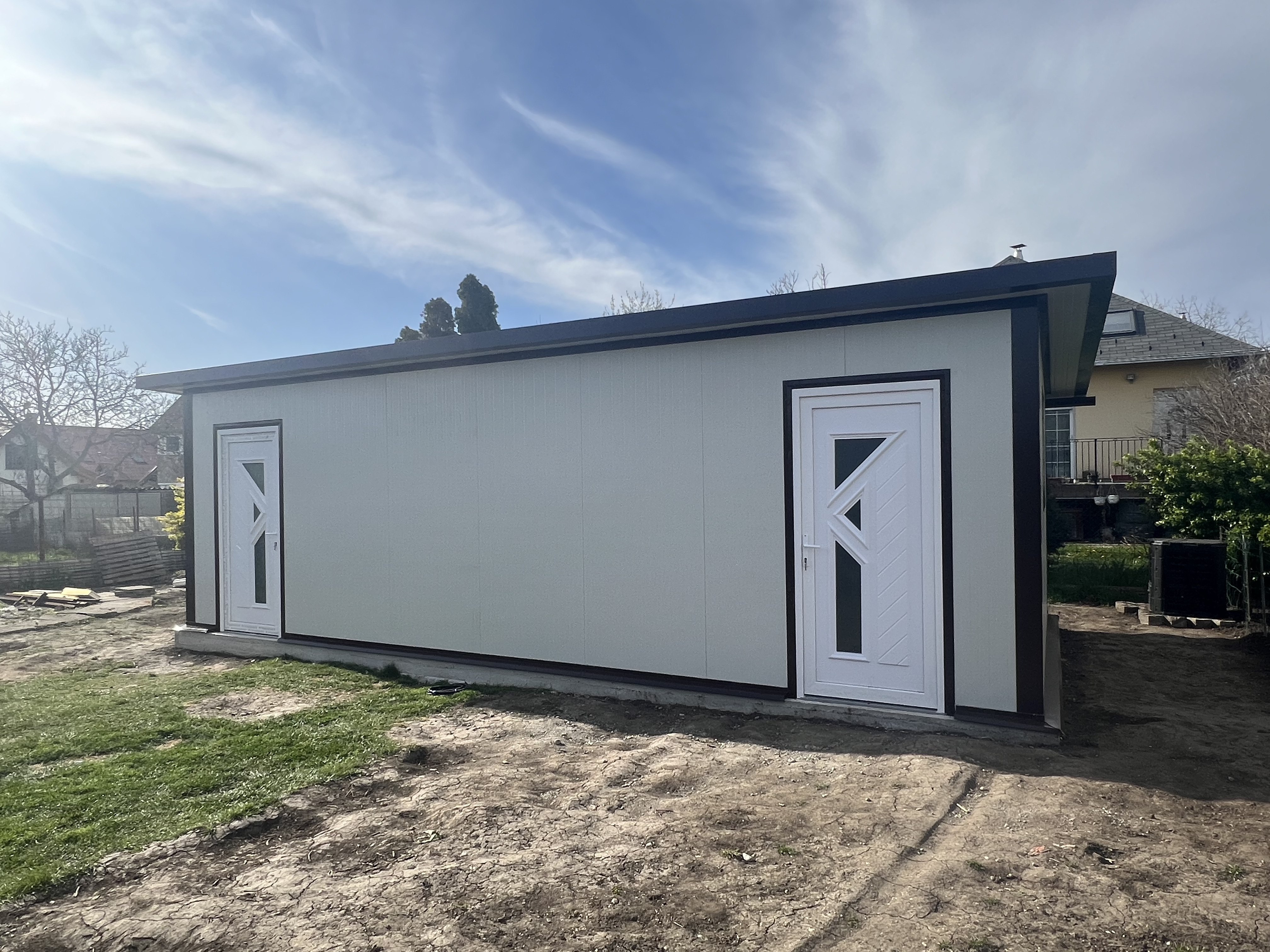 Szendvicspanel Melléképület 6x6m