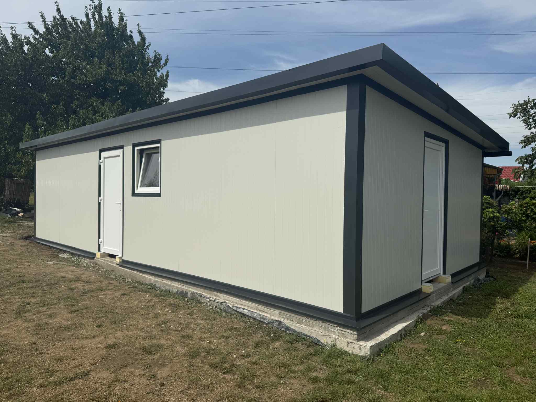Szendvicspanel Melléképület 50m2
