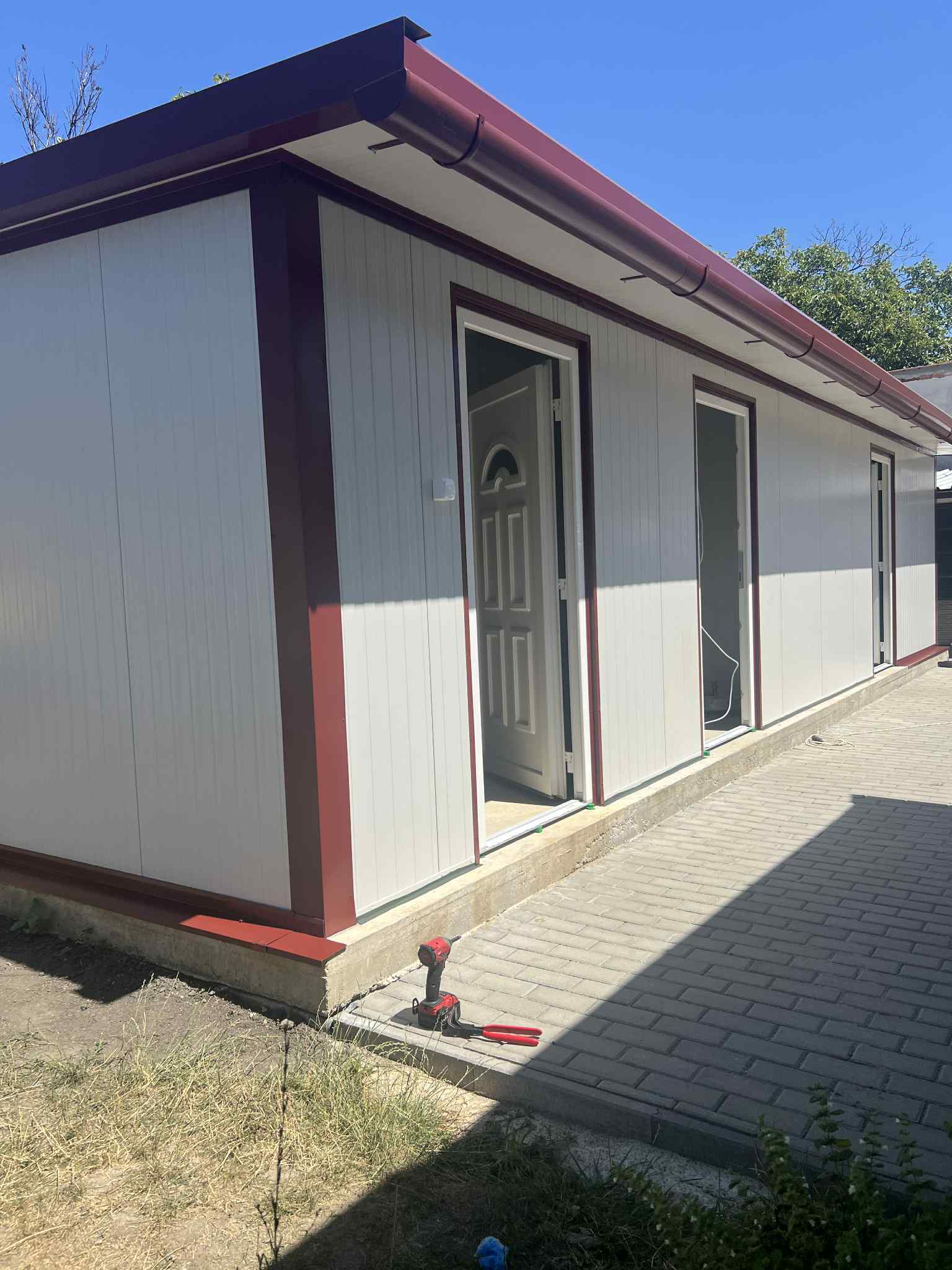 Szendvicspanel Melléképület  40m2