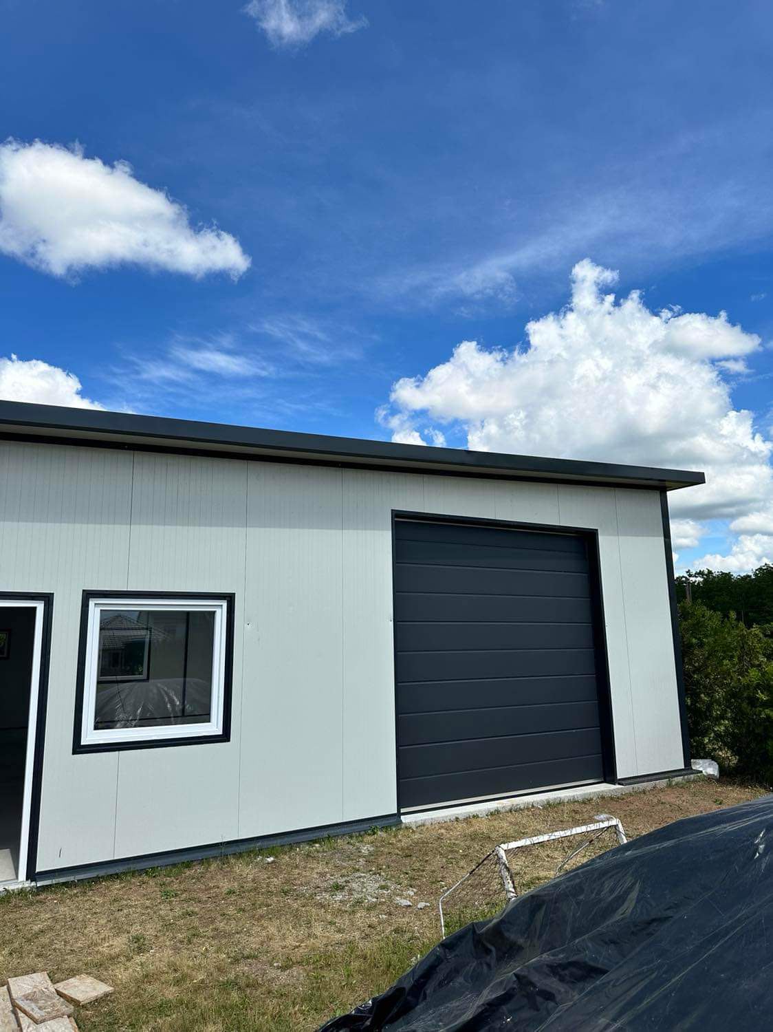 Szendvicspanel Raktár 108m2