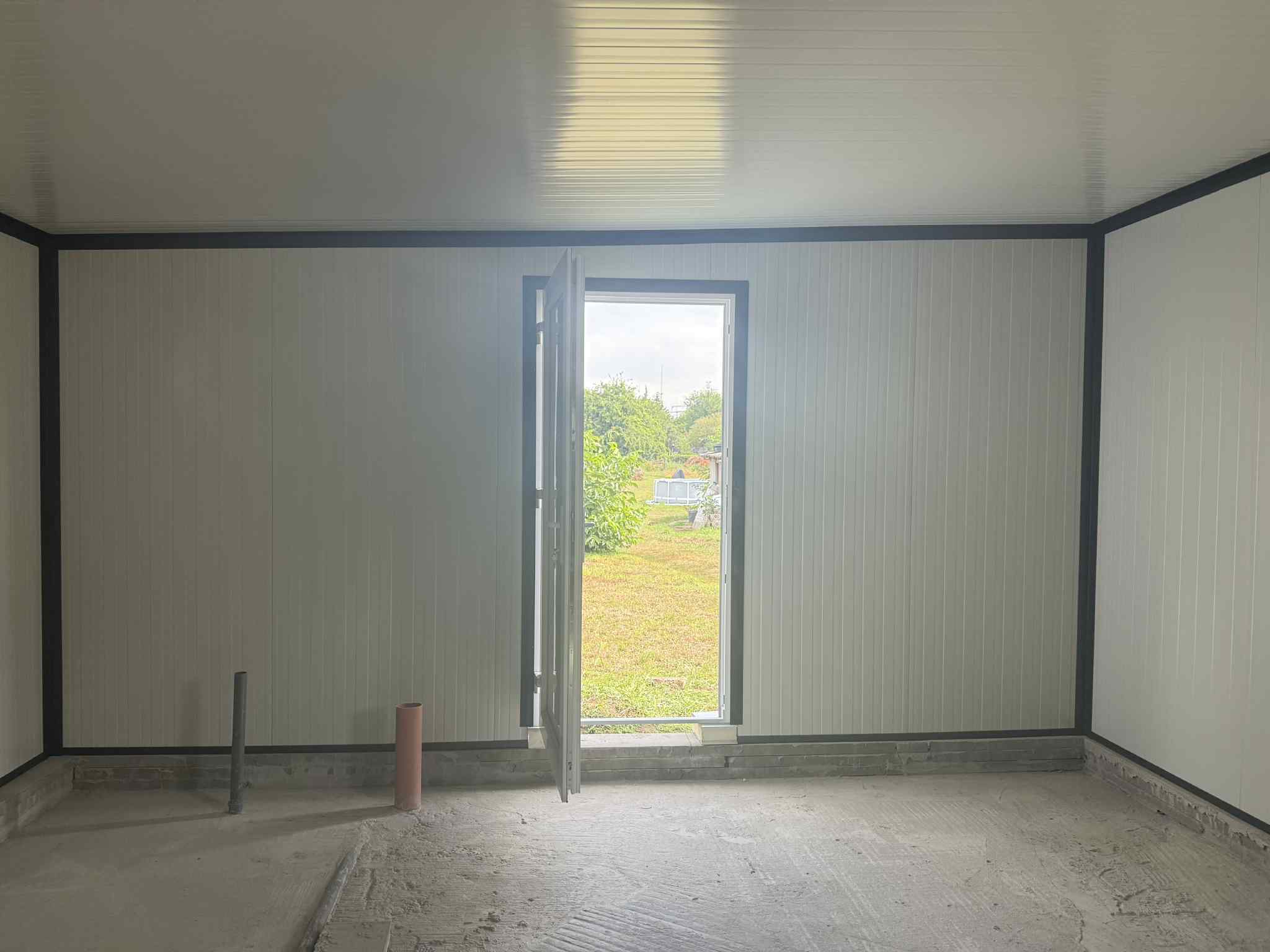 szendvicspanel melléképület  10x5